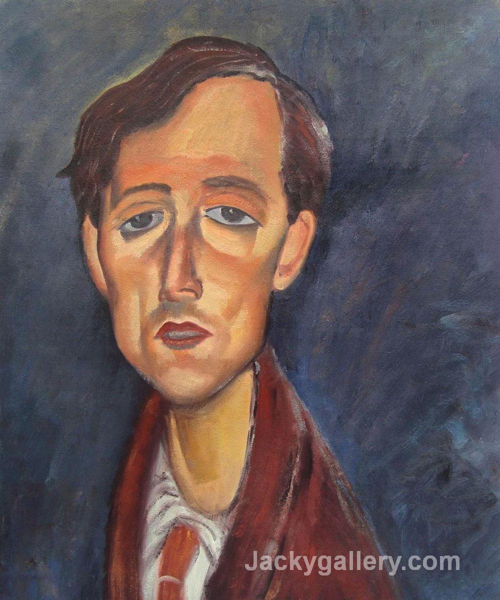 Frans Hellens by Amedeo Modigliani paintings reproduction